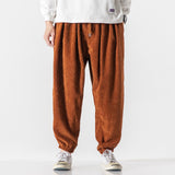 Men's Loose Plus Size Corduroy Harem Casual Pants