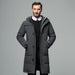 Neu Daunenjacke Herren Mittellanger Winter Dicker Mantel