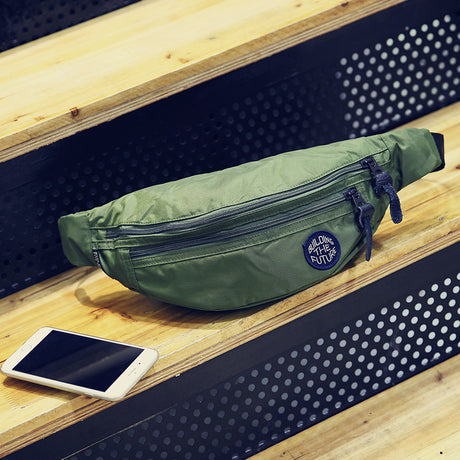 Trendy Messenger Waterproof Cloth Belt Bag - Dazpy