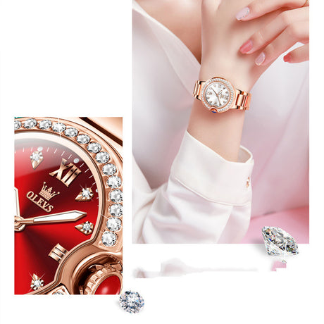 Explosions Waterproof Ladies Watch Women - Dazpy