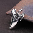 Personalized Thai Silver Necklace S925 Silver Jewelry Men's Hip Hop Shark Teeth Pendant - Dazpy