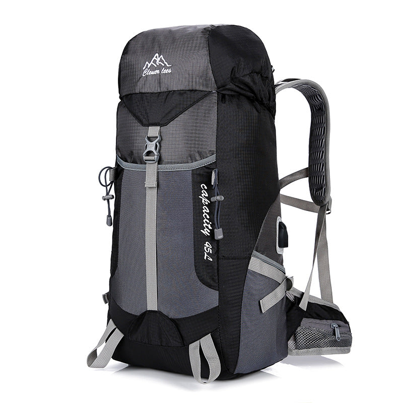 Backpack Outing Travel Outdoor Mountaineering Bag USB Charging - Dazpy