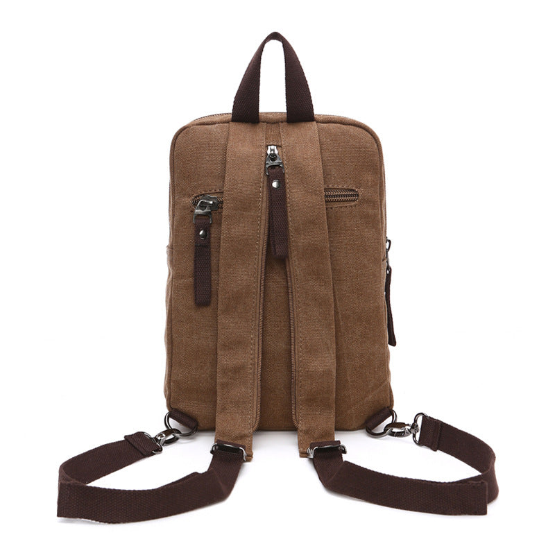 Casual Canvas Men's New Fashion Single Shoulder Messenger Bag - Dazpy