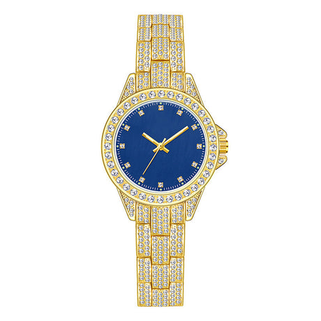 Women's Fashion Temperament Full Diamond Watch - Dazpy