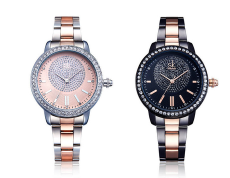 Shengke Rose Gold Watch - Dazpy