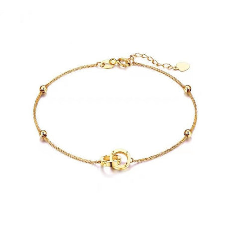 Women's Fashion Pearl Gold Bracelet - Dazpy