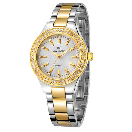 High-end linked watch full diamond female watch - Dazpy