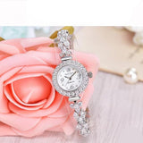 Watch Bracelet Quartz Full Star Diamond Women's Watch - Dazpy