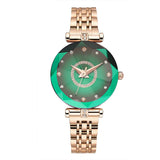 Women's Fashion Stainless Steel Strap Quartz Watch - Dazpy