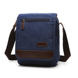 Men's Casual One Shoulder Messenger Canvas Bag - Dazpy