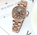 Time to run rhinestone steel belt fashion trend student fashion watch watch female - Dazpy