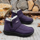 Women's Satin Side-Zip Lined Ankle Boots