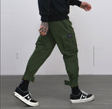 High Street Tide Marke Multi-Pocket-Funktion Overalls Herren Beam Hosen Harlan Füße Casual Hosen Hiphop Laterne Hosen Flut