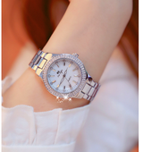 High-end linked watch full diamond female watch - Dazpy