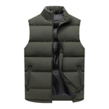 Printable Vest Cotton-padded Coat Winter