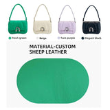 Luxurious Soft Sheep Leather Crossbody Bag for Women