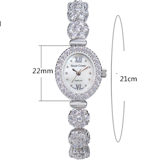 Watch Bracelet Quartz Full Star Diamond Women's Watch - Dazpy