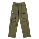 Pantalones cargo verde militar