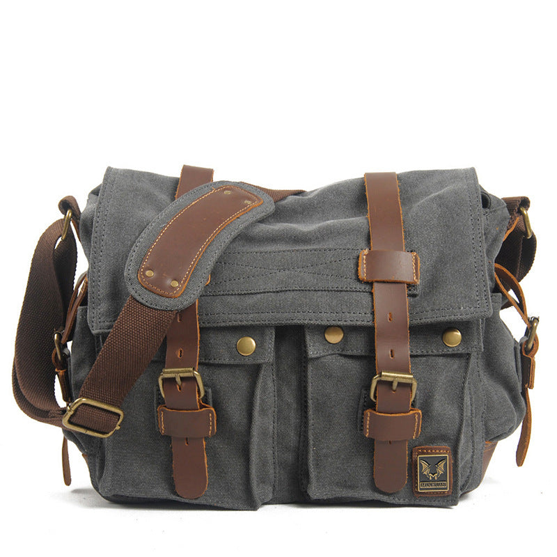 Men's And Women's Messenger Bags Horizontal Square Type - Dazpy