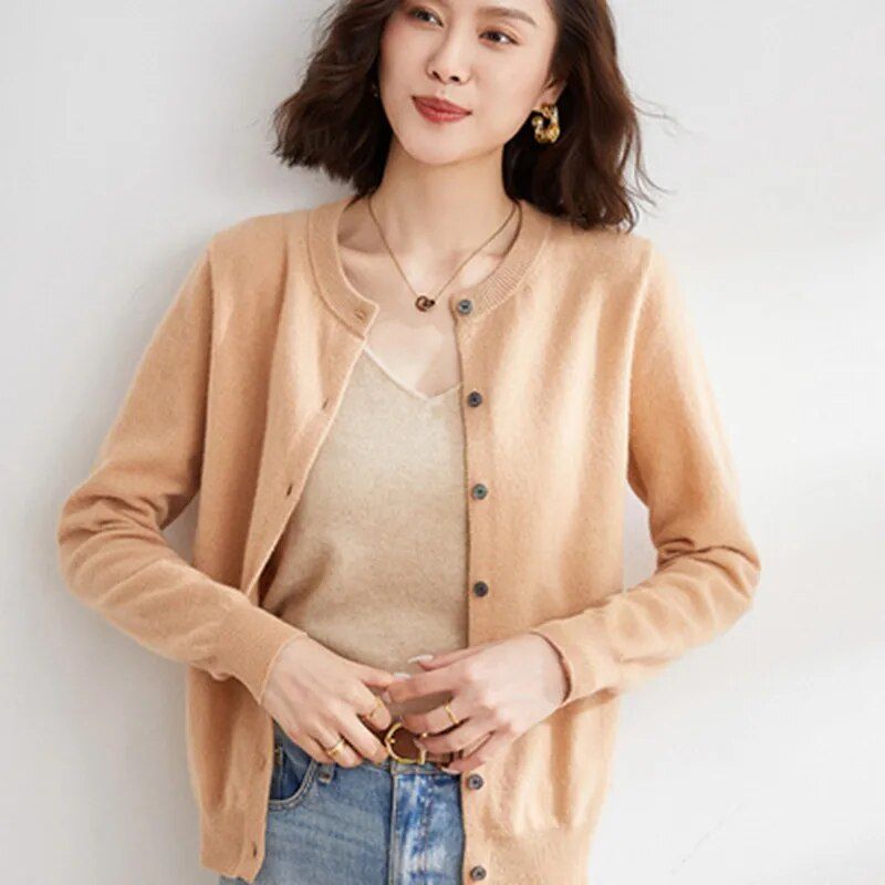 Luxurious Cashmere Women's Cardigan