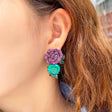 Heart Zircon Colored Treasure Earrings - Dazpy