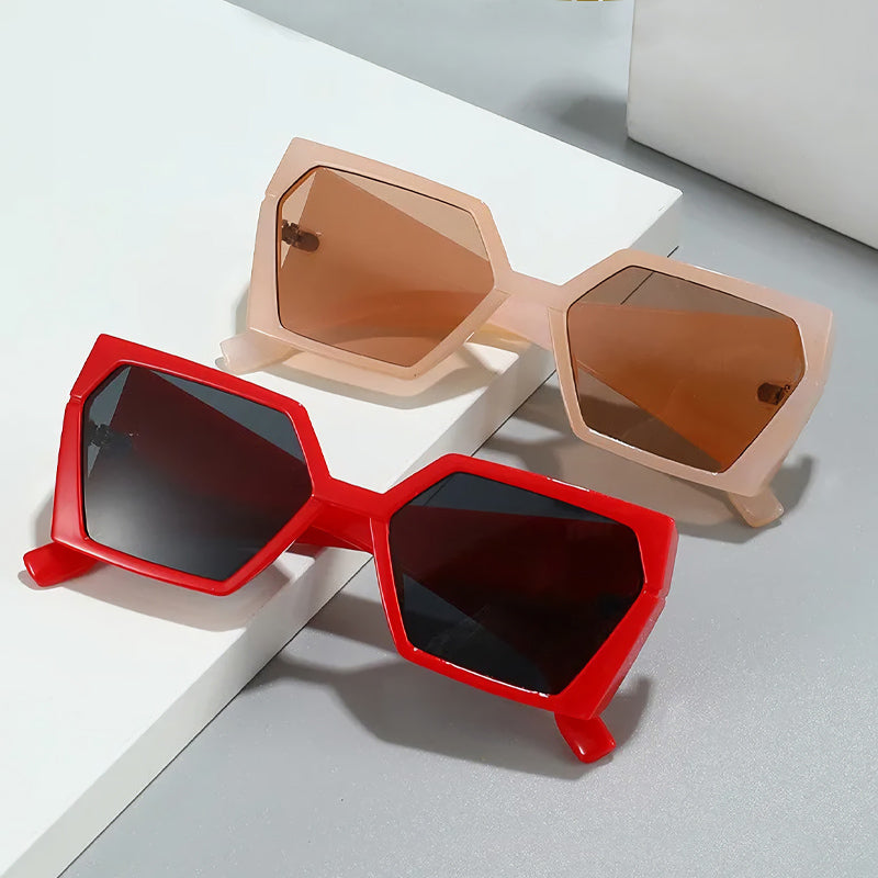 Luxury Vintage Square Sunglasses