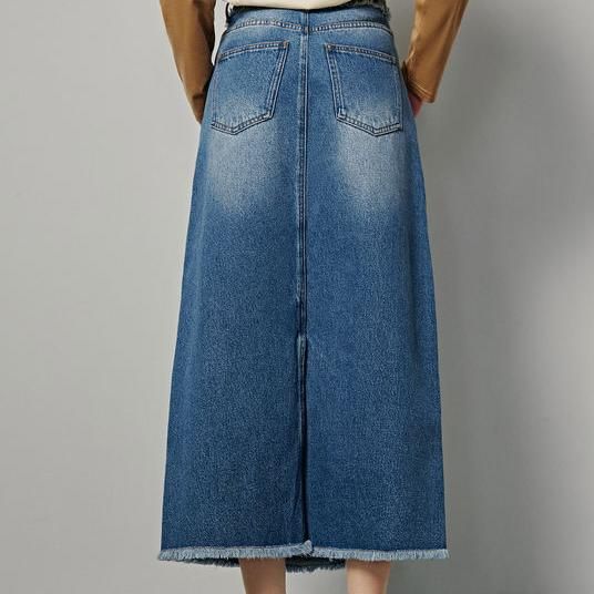 Vintage Maxi Streetwear Skirt