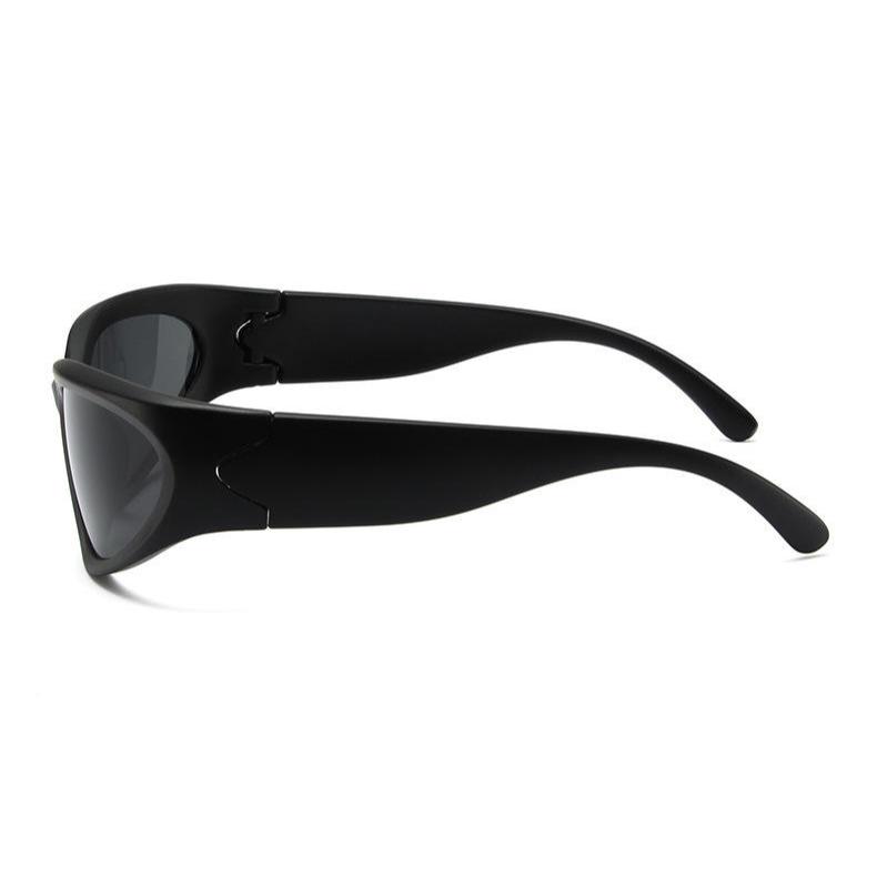 Gafas de sol deportivas punk Y2K para hombres y mujeres