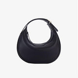 Bolso bandolera Chic Crescent de piel, suave y elegante