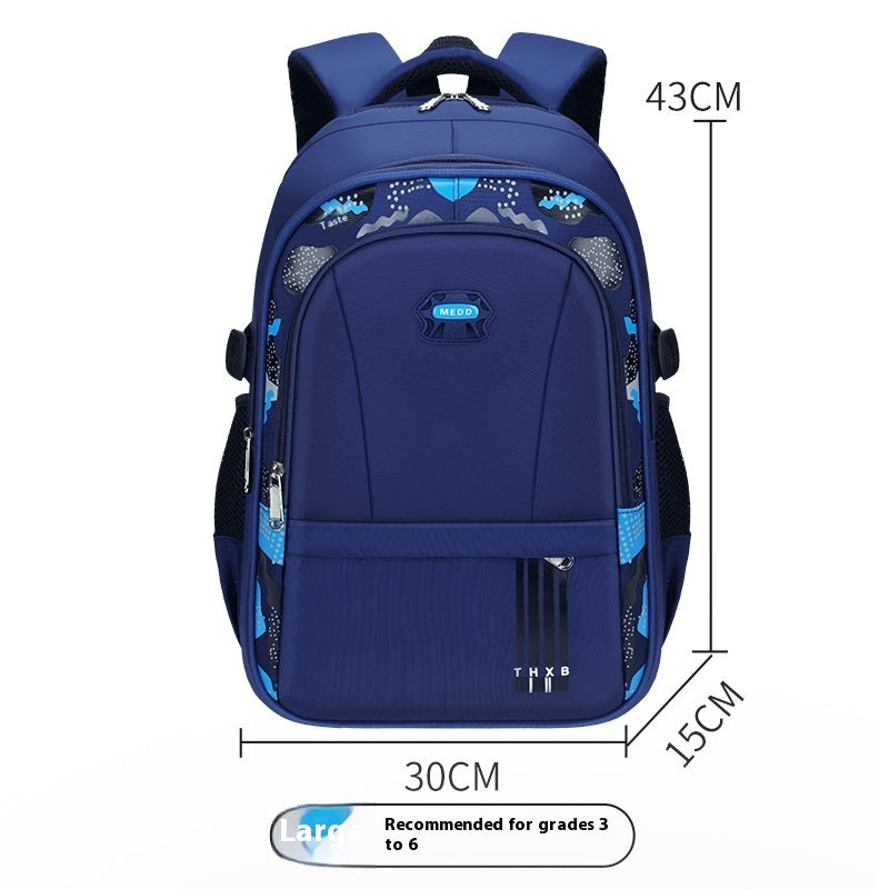 Breathable Light Negative Large Capacity Children's Schoolbag