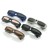 Retro Rectangle Sunglasses