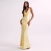 Sling Backless Maxi Dress For Women