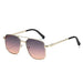 Metal Square Frame Sunglasses