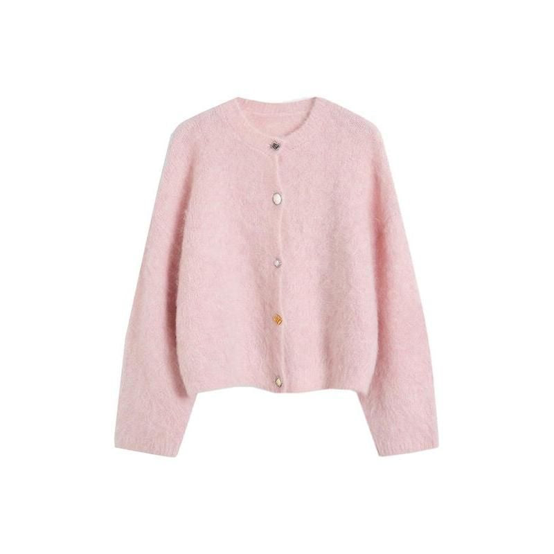 Eleganter Cardigan aus Alpaka-Mischung