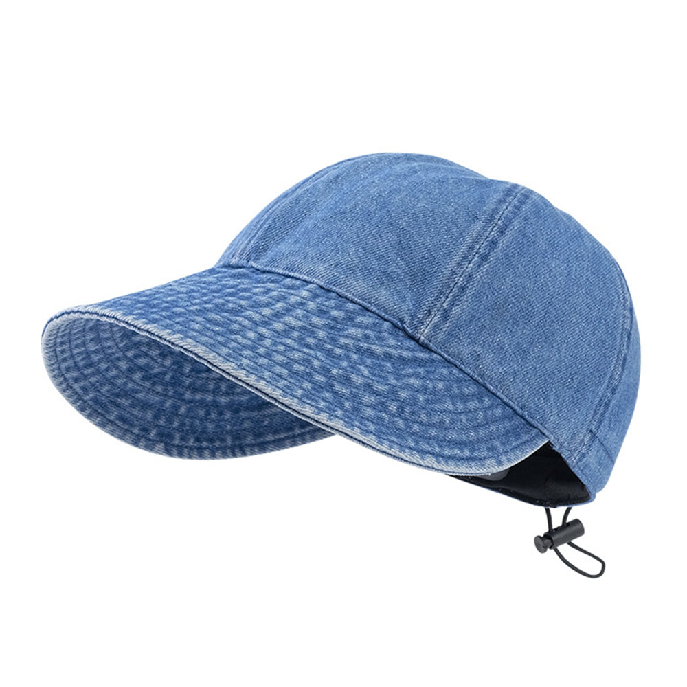 Sombrero de pescador plegable de ala ancha para verano para mujer