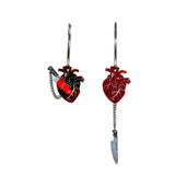 Women's Fashion Personality Creative Heart-shaped Earrings - Dazpy