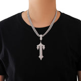 Men's Fashion Cross Pendant Necklace - Dazpy