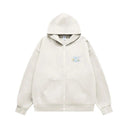 Unisex Brushed Zip Up Hoodie