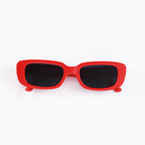 Chic Black Rectangle Sunglasses