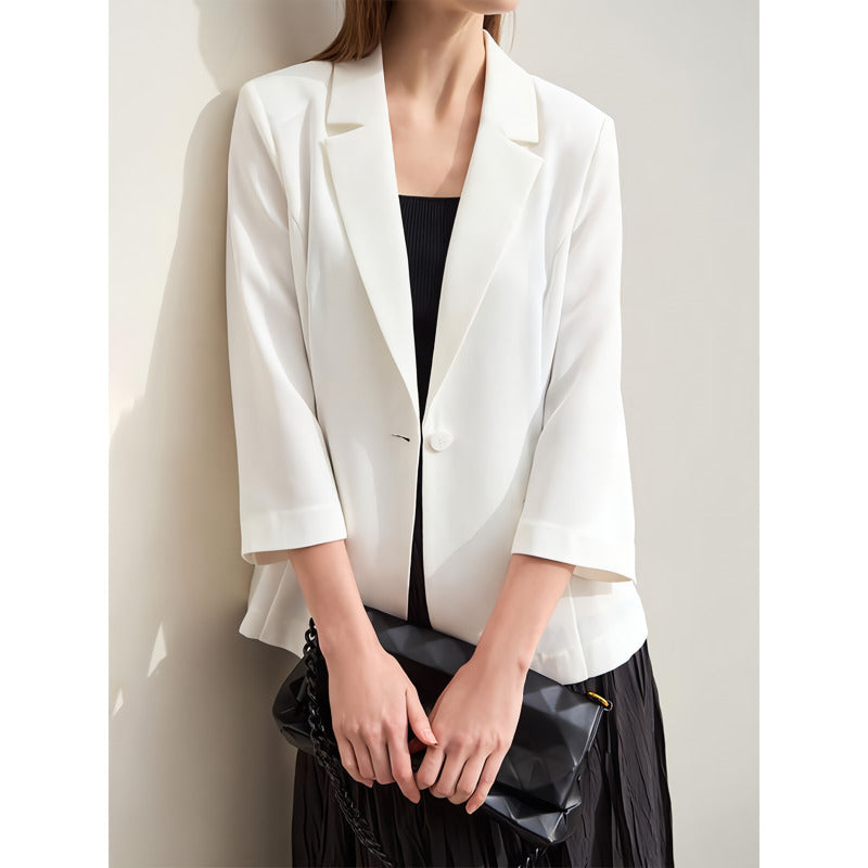 Blazer minimalista para mujer