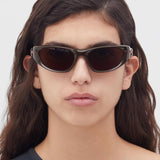 Polarisierte rechteckige Sport-Sonnenbrille für Männer und Frauen – Outdoor-Brille mit UV400-Schutz