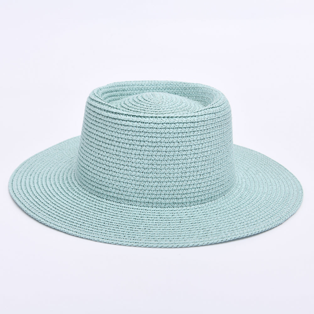 Sombrero de playa de verano para mujer con ala ancha