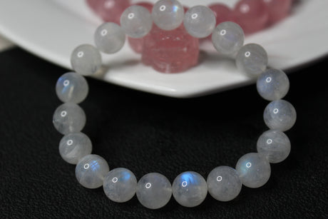 Natural Blue Moonstone Bracelet - Dazpy