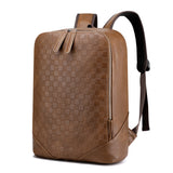 Men's Trendy Woven Design Casual Computer Backpack - Dazpy