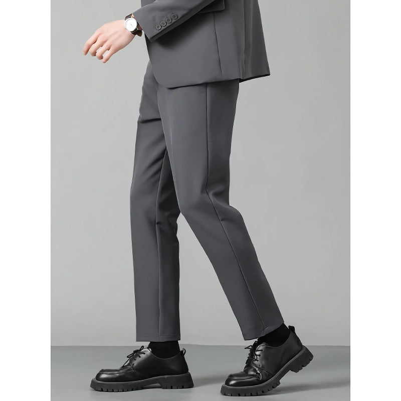 Pantalones de traje ajustados informales