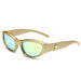 Vintage Cat Eye Steampunk Sunglasses - UV400 Gradient Lenses