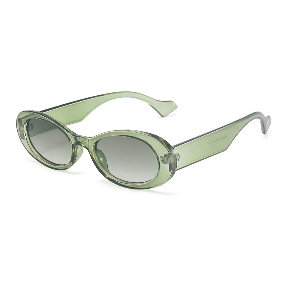 Ovale Retro-Sonnenbrille