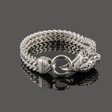 Men's Stainless Steel Eagle Head Bracelet - Dazpy