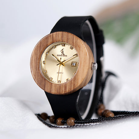 Wooden Watch Artistic Retro Men's Japanese And Korean Style Solid - Dazpy