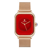 New Fashion Classic Ladies Elegant Light Luxury Square Quartz Women's Watch - Dazpy